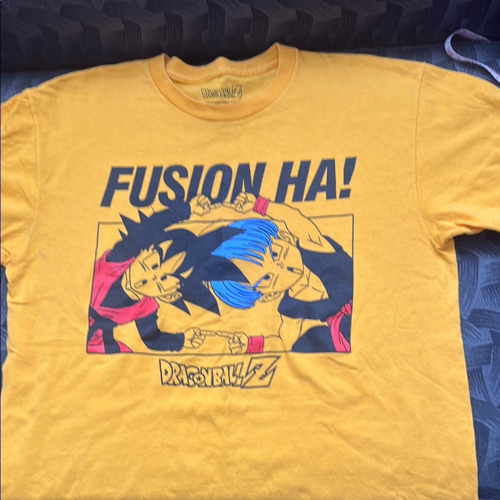 Dragon Ball Z Yellow Graphic Tee
